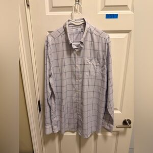 Mens Southern Tide Long Sleeve Button Down Dress Shirt